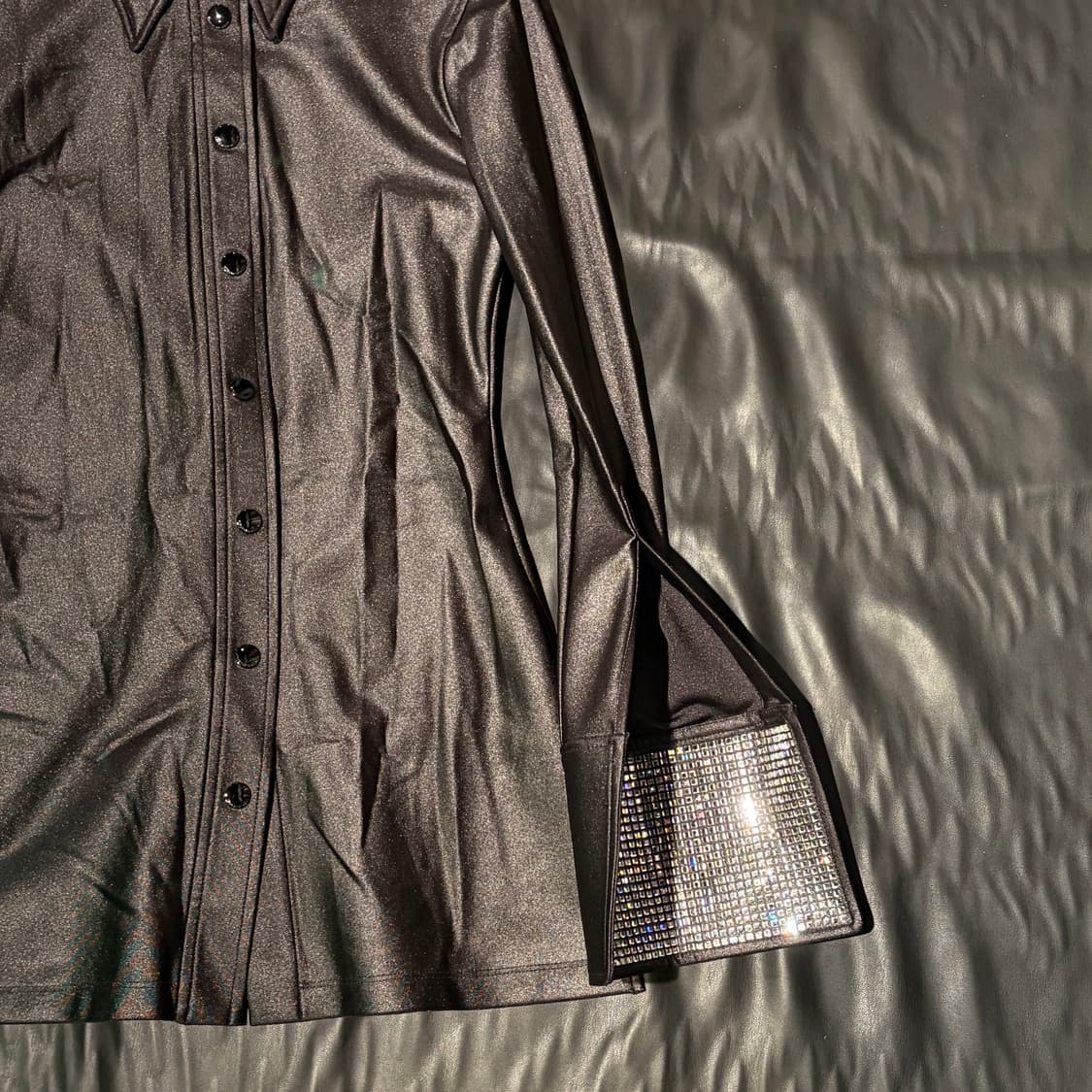 알렉산더왕 블랙 글로시 셔츠 상품이미지7