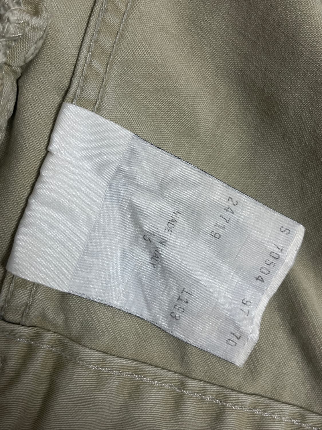 리바이스 화이트택 빈티지 트러커자켓 S 상품이미지5