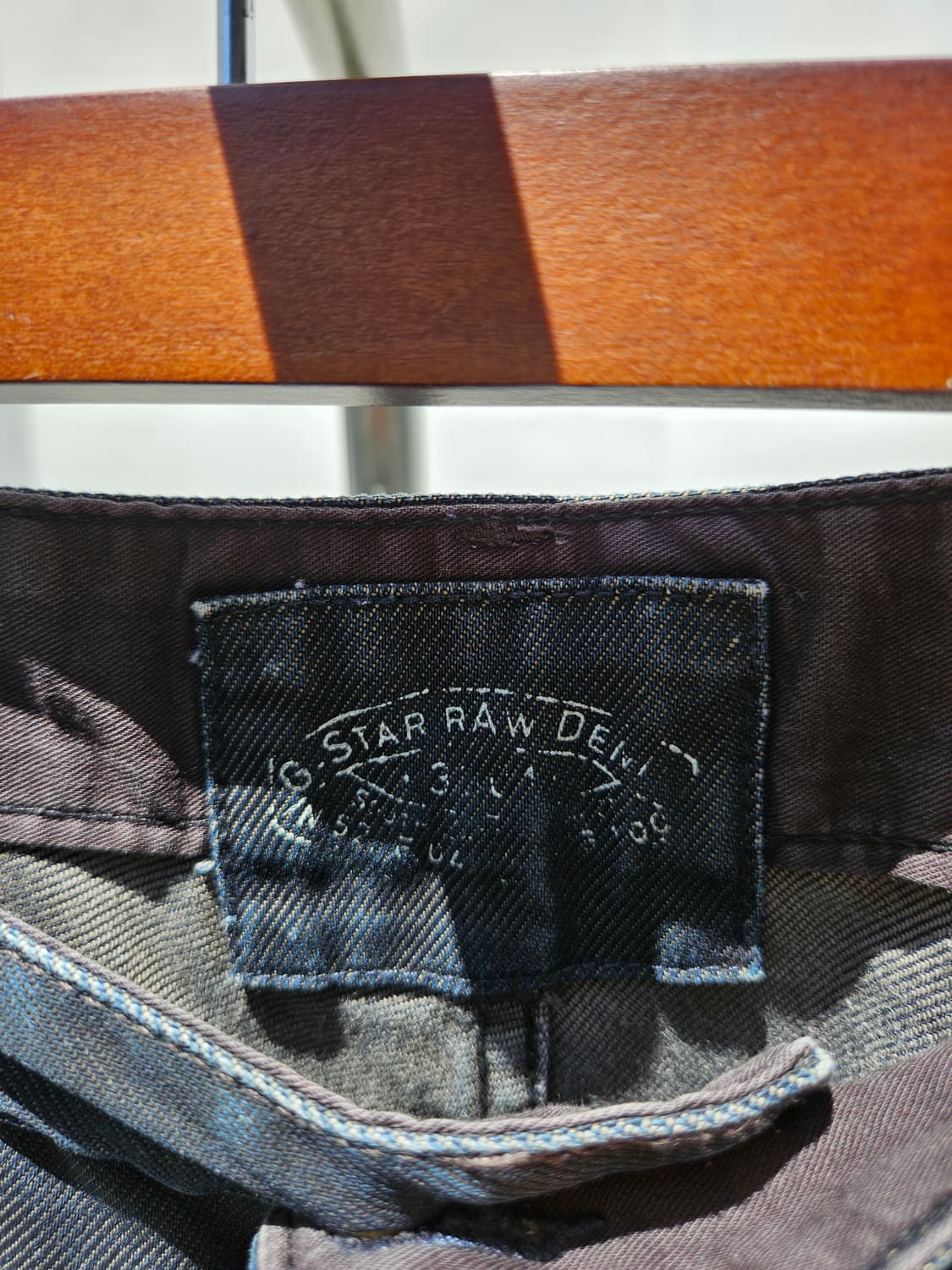 지스타 로우 코티드 바이커 데님 팬츠 상품이미지5