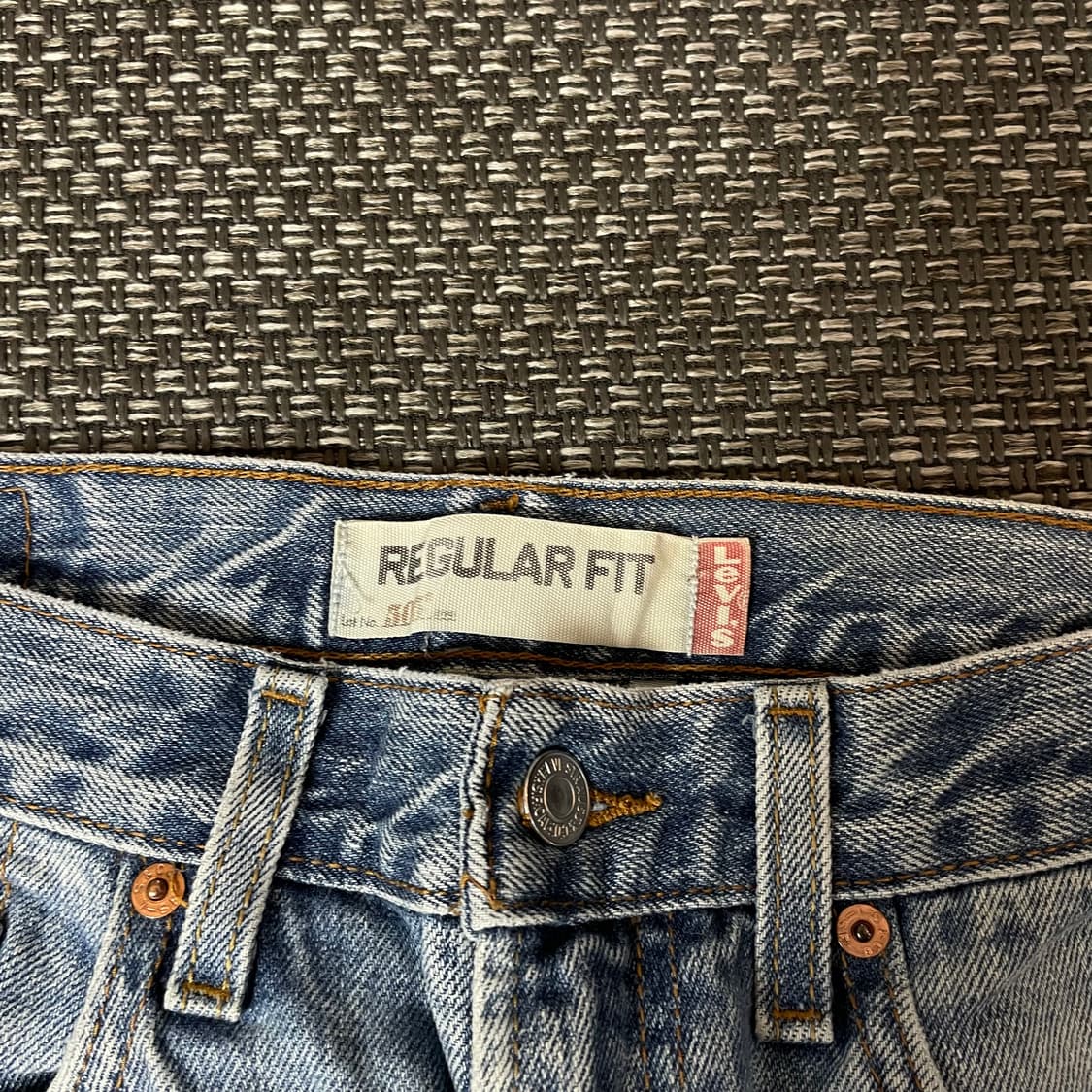 (32) 리바이스 505 00s 32X34 연청 데님 팬츠 레귤러핏 상품이미지3