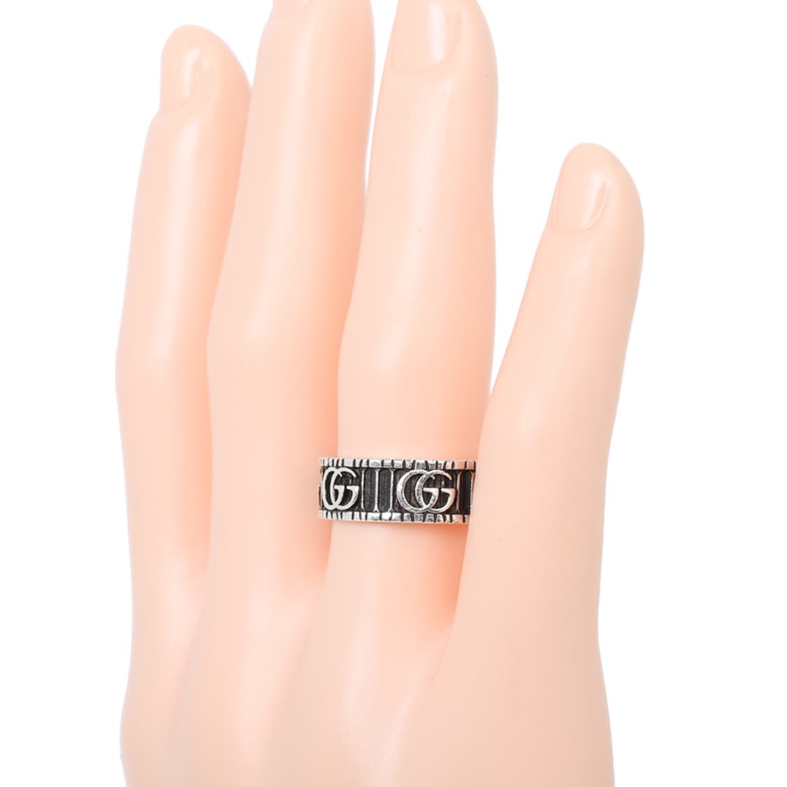 구찌 실버 반지 GG 마몽 더블 G 실버링 21호 551899 상품이미지4