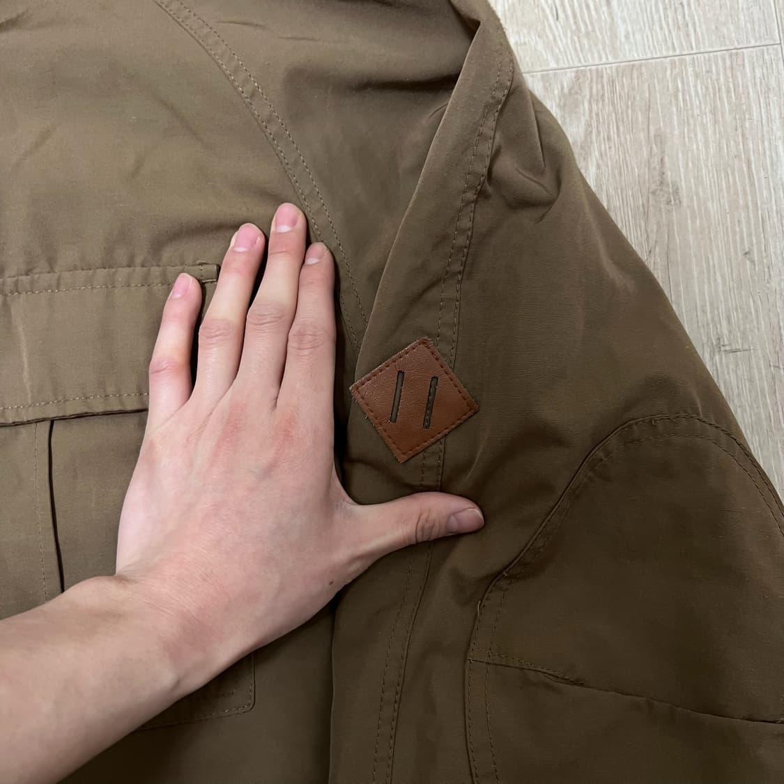 H&M 에이치앤엠 남성 포켓 야상 바람막이 자켓 XL/105  상품이미지4