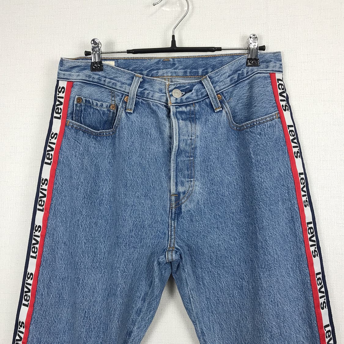리바이스 Levi's 501 사이드라인 데님 청바지 여성28 상품이미지3