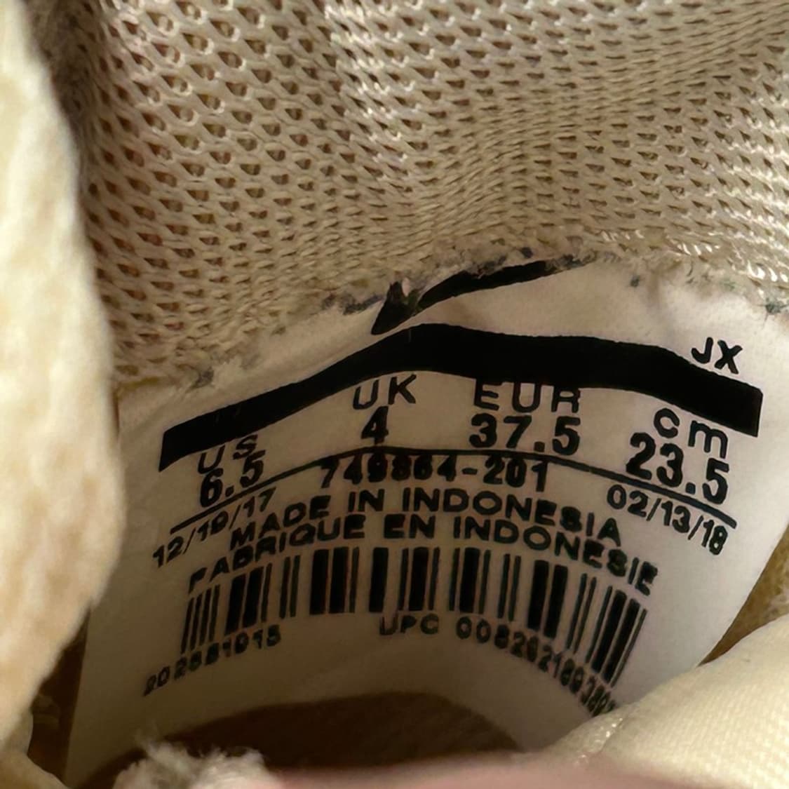 나이키 클래식 코르테즈 나일론 포실 스니커즈 235 상품이미지7