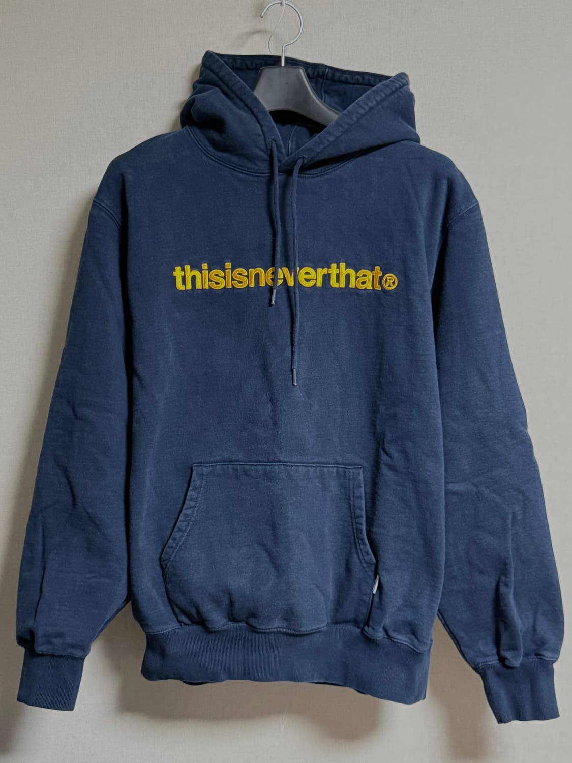 [XL] 디스이즈네버댓 네이비 후드티 상품이미지1