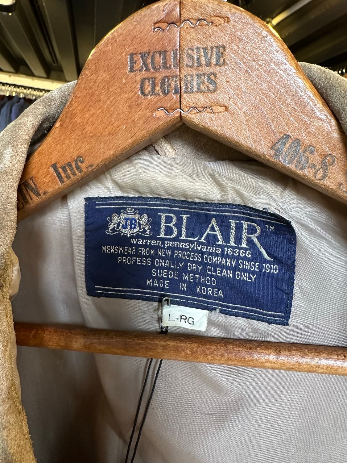 90s 리얼 레더 스웨이드 플라이트 자켓 made in korea 상품이미지8