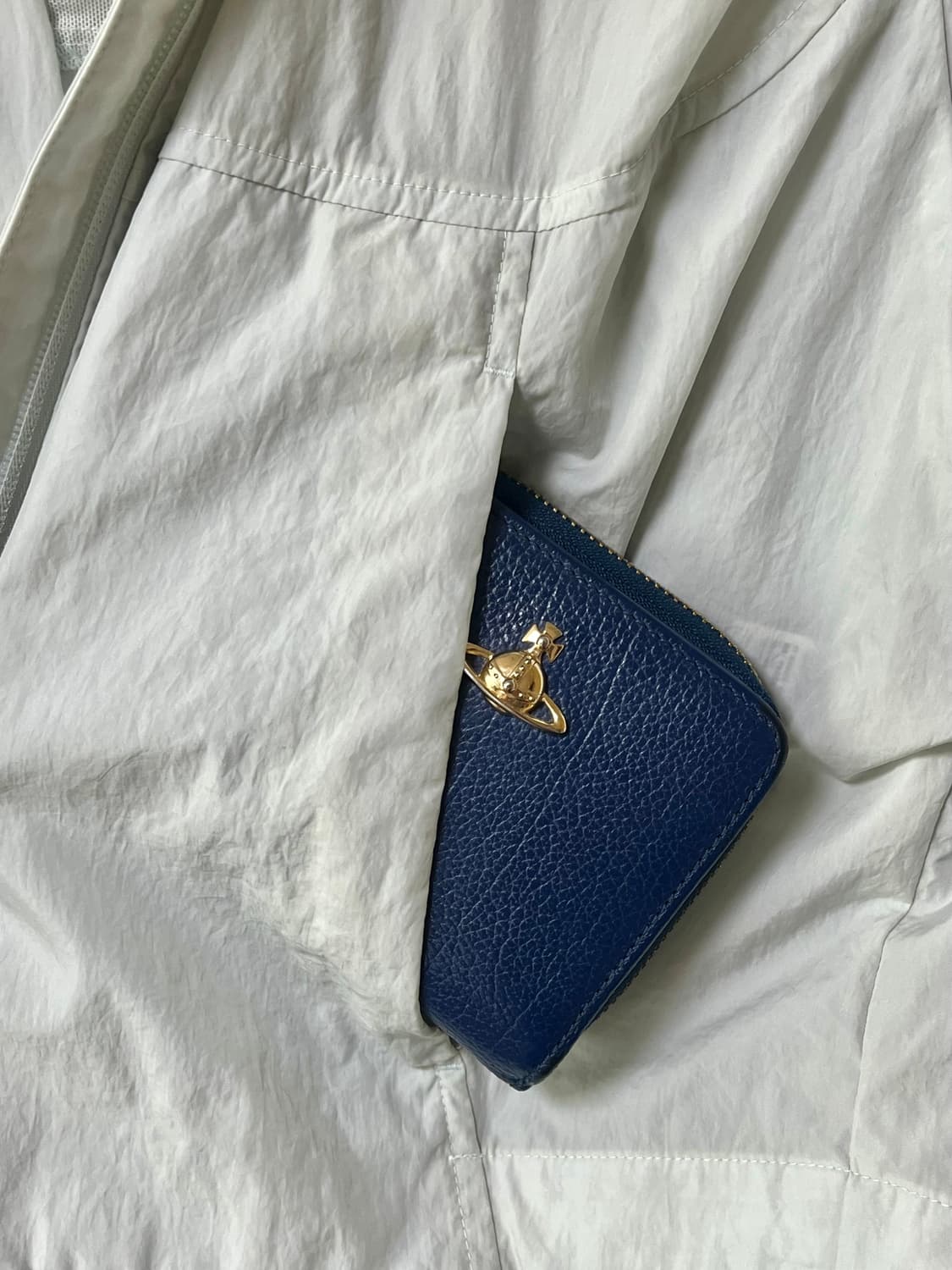 비비안웨스트우드 여성 반지갑 블루 상품이미지9