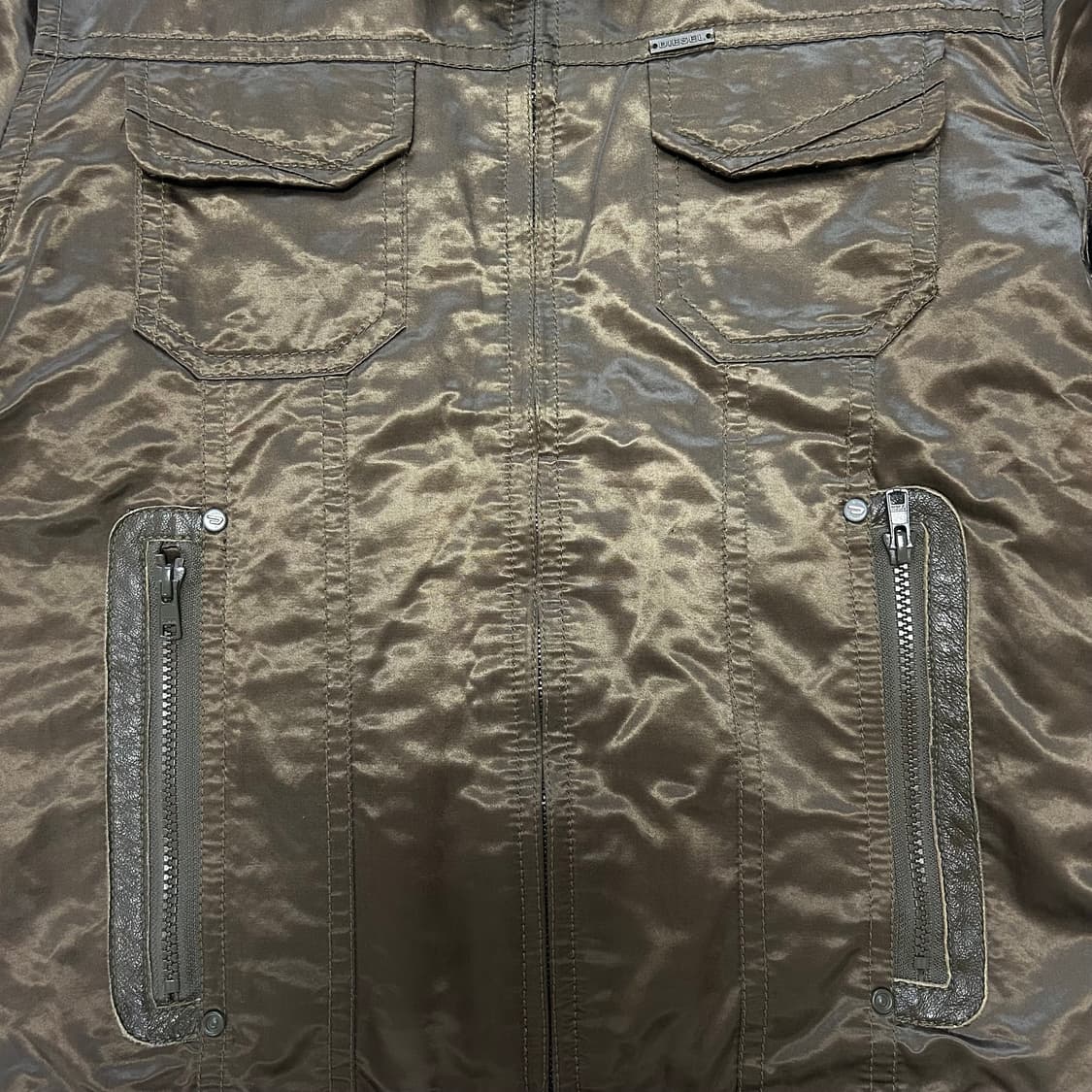 Diesel Metallic Nylon Jacket. 상품이미지5
