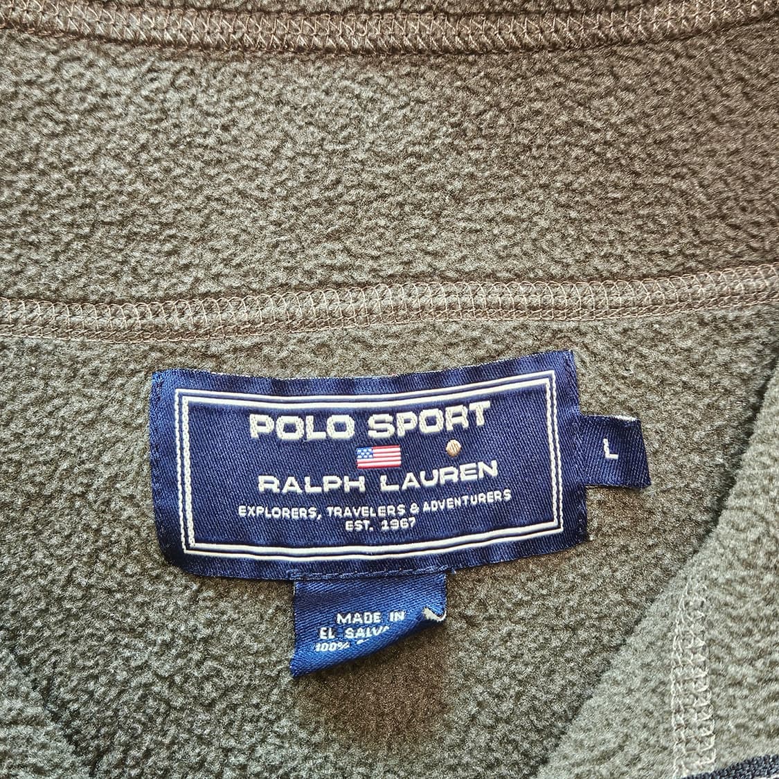 90s 폴로스포츠 플리스 신칠라 상품이미지3