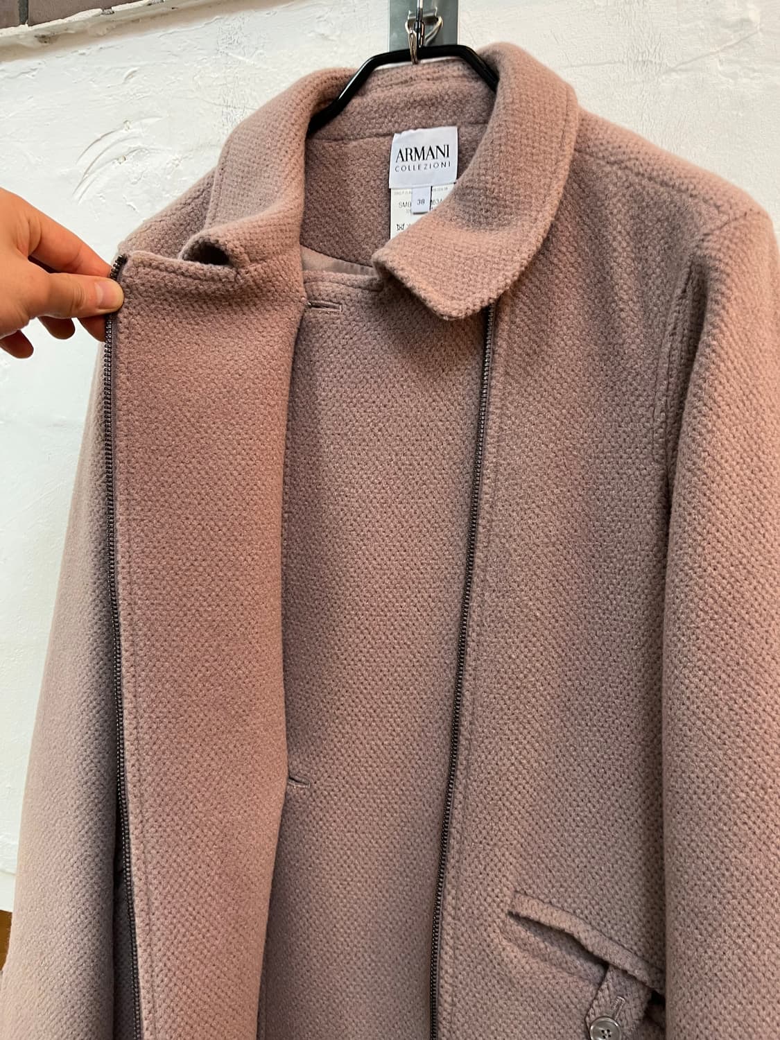 Armani Collezioni 라나 울 캐시미어 혼방 코트 38 상품이미지6