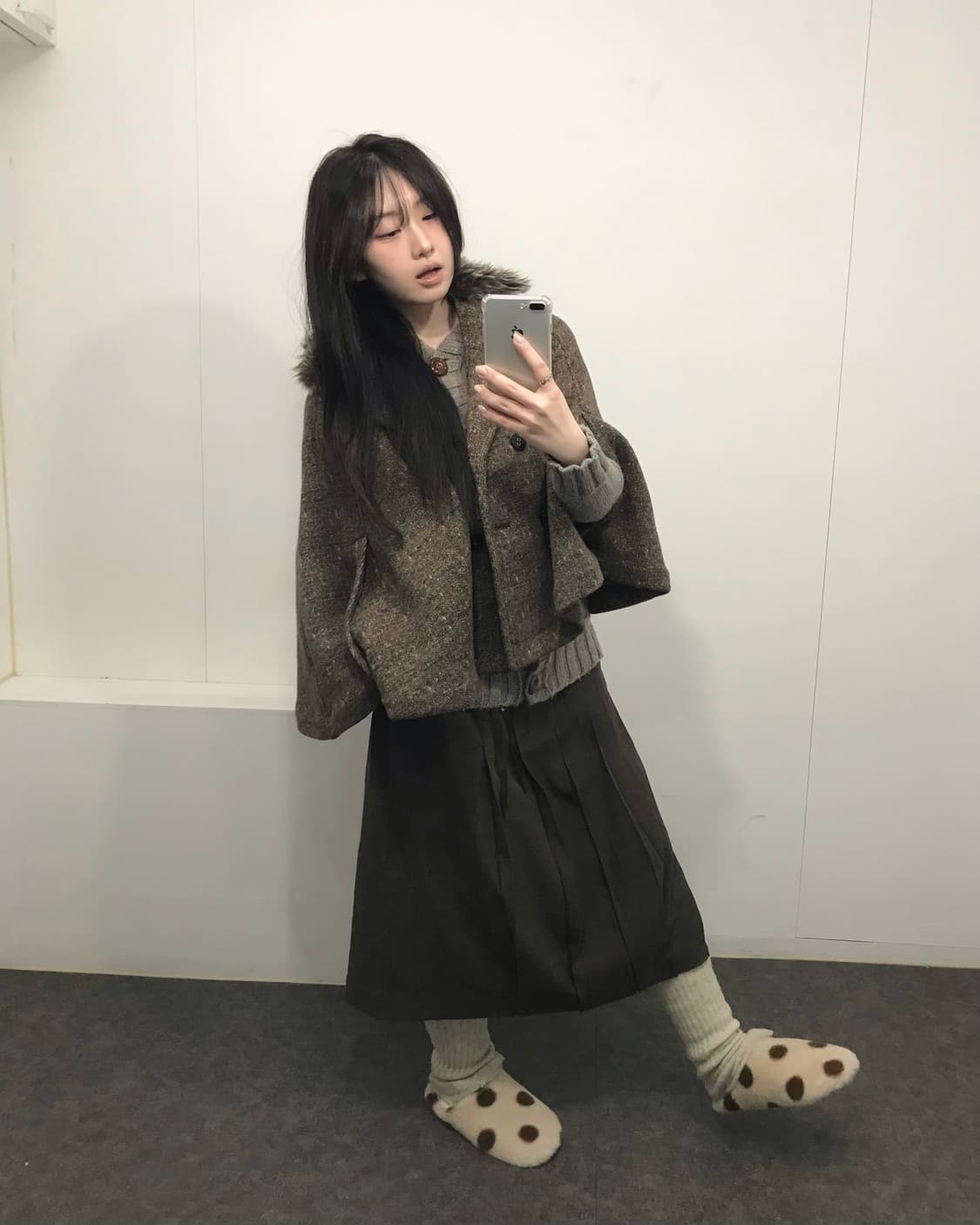 ♫ 초코 케이프 코디 🤎 (3p) 상품이미지3