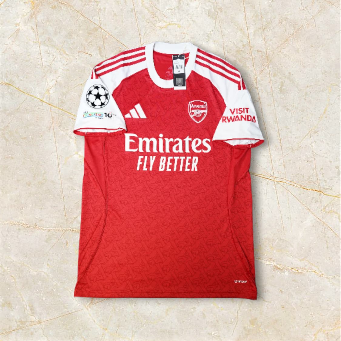 [국내 XL] 25/26 아스날 홈 라이스 유니폼 상품이미지3