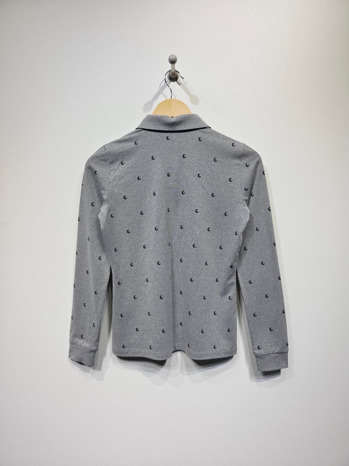 캘러웨이(Callaway) 로고 패턴 긴팔 골프 카라티 상품이미지6