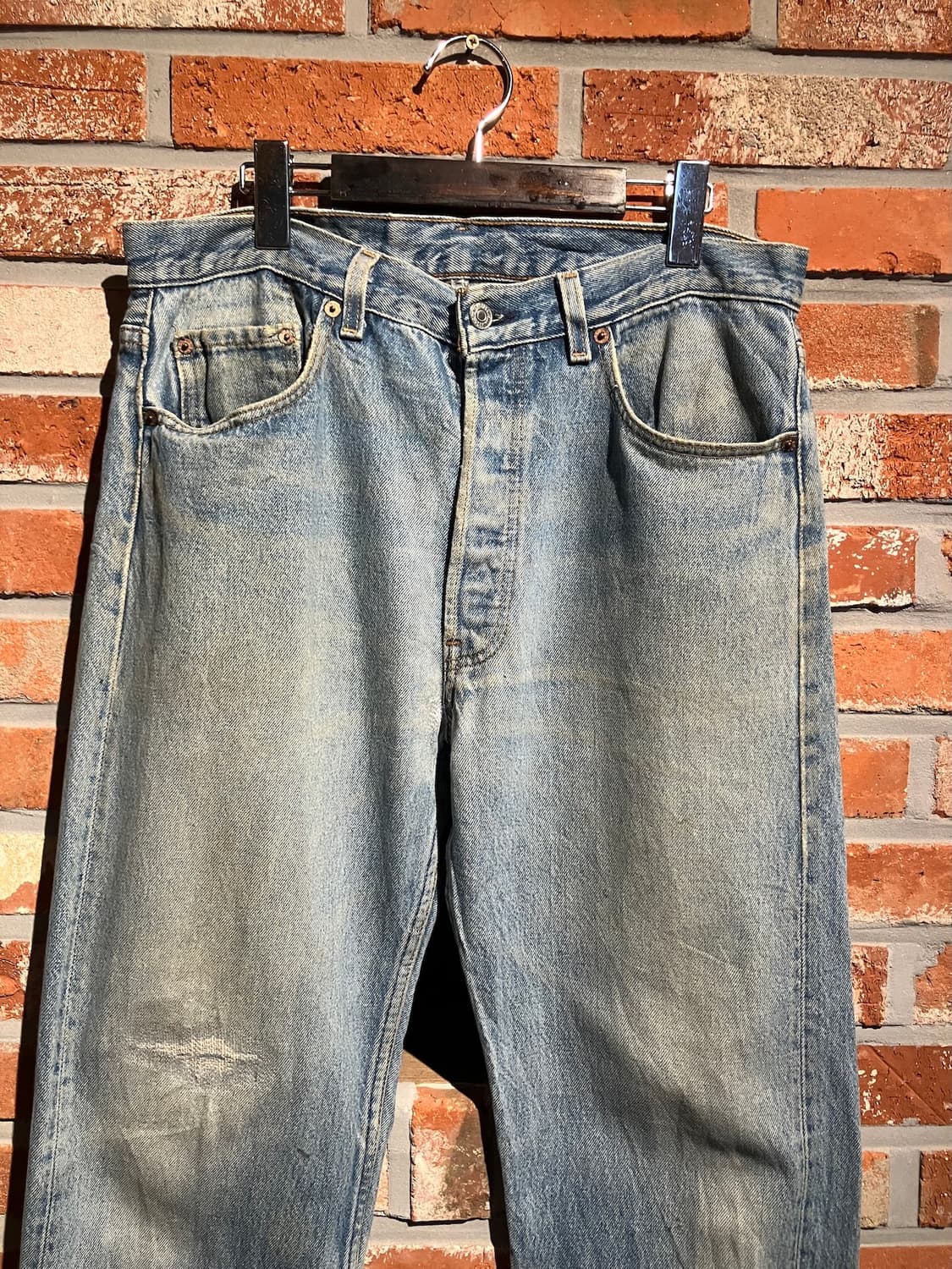90s USA 빈티지 리바이스 501 데님 팬츠 상품이미지3