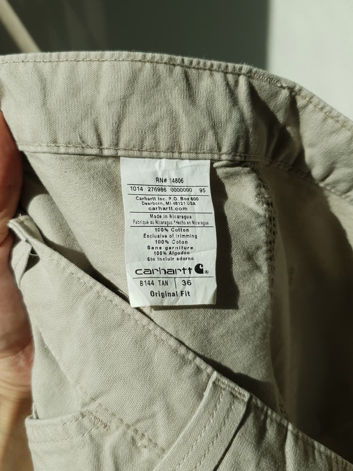 CARHARTT carpenter shorts 상품이미지6