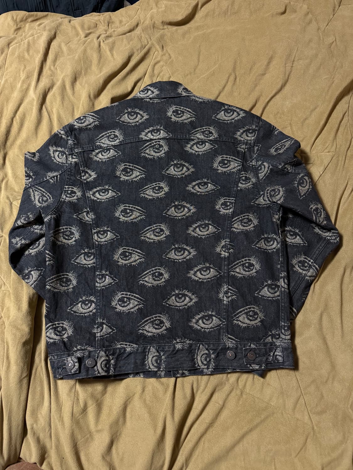 [3,L] 캐피탈 스피크이지 데님 써드 자켓 블랙 팝니다  상품이미지2