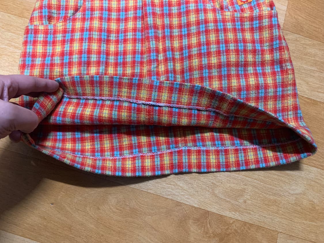 OILILY 오일릴리 체크패턴 미니 스커트(38 사이즈) 상품이미지2