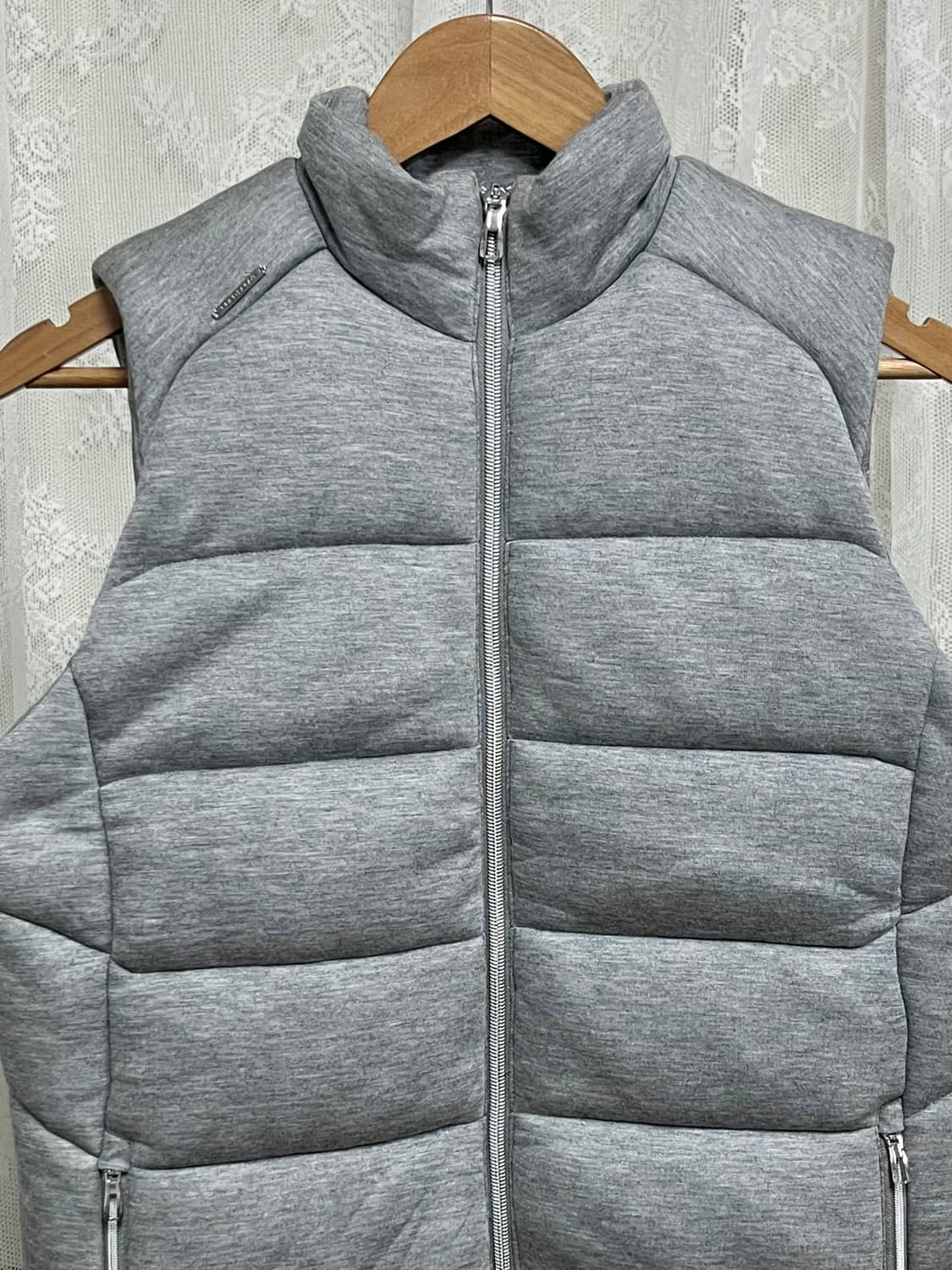 M) 폴로 랄프로렌 스포츠 패딩 조끼 그레이 상품이미지3