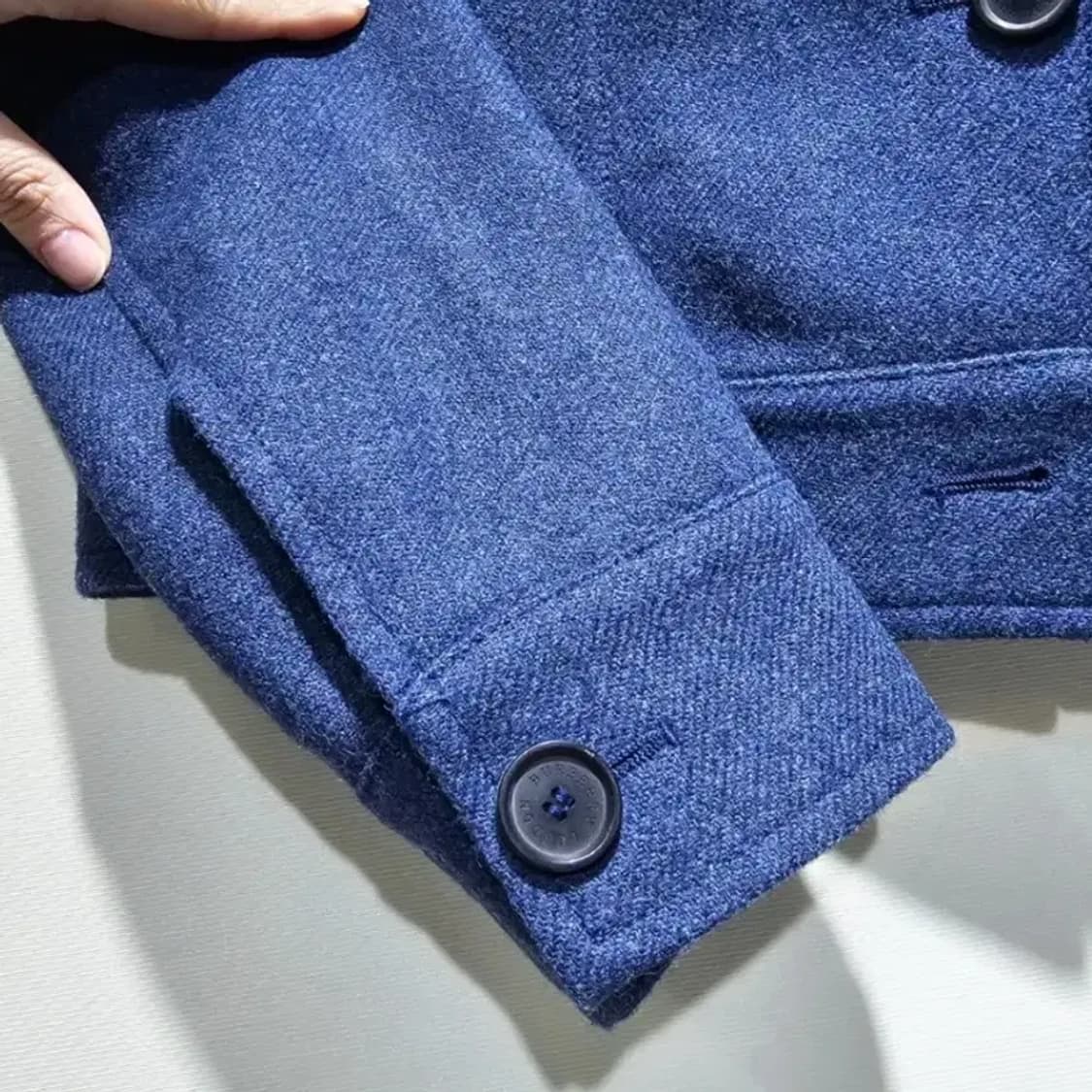 [정품] 버버리 런던 이탈리아 메이드 울 숏 자켓 55 상품이미지4