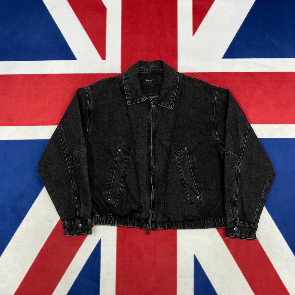 디미트리블랙 흑청데님자켓 3 실측  상품이미지1
