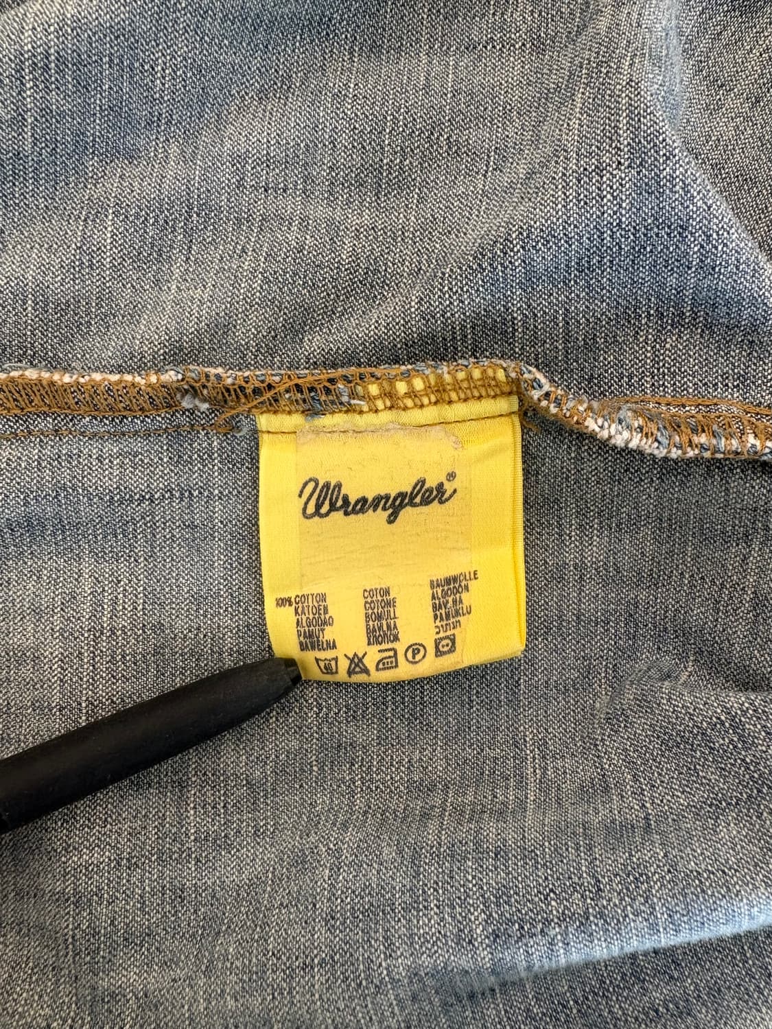 랭글러 데님자켓 상품이미지5