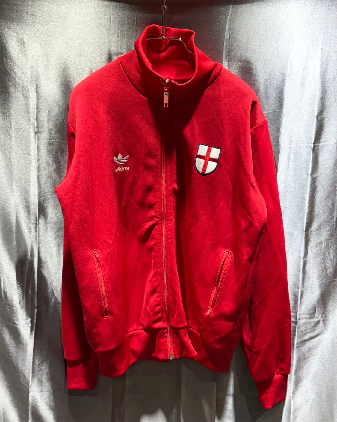 M Adidas 아디다스 파이어버드 잉글랜드 레드 트랙탑 상품이미지3