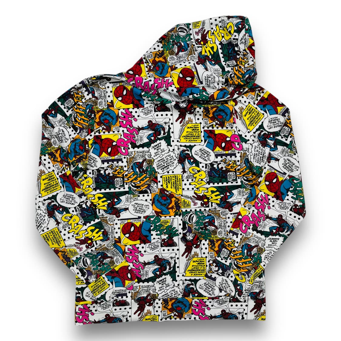 마블 스파이더맨 카툰 빈티지 후디 집업 상품이미지4