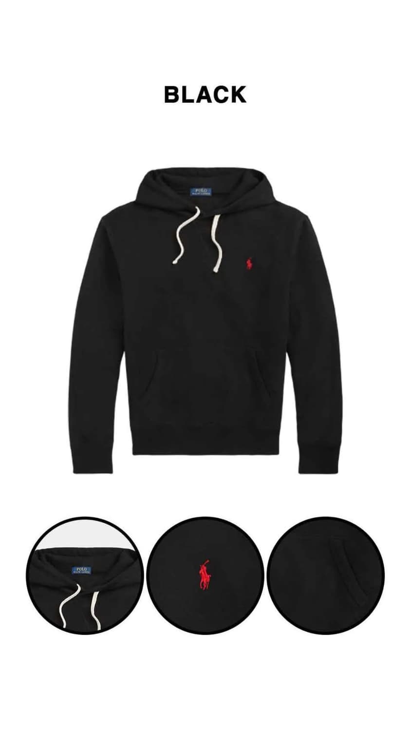 폴로 후드티 (기모, 논기모) 상품이미지1