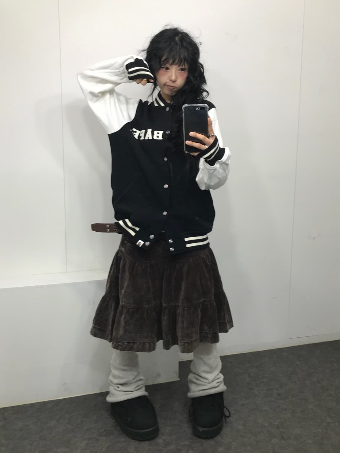 Bape Embroidery Patch Varsity JK ( 새상품 ) 상품이미지5