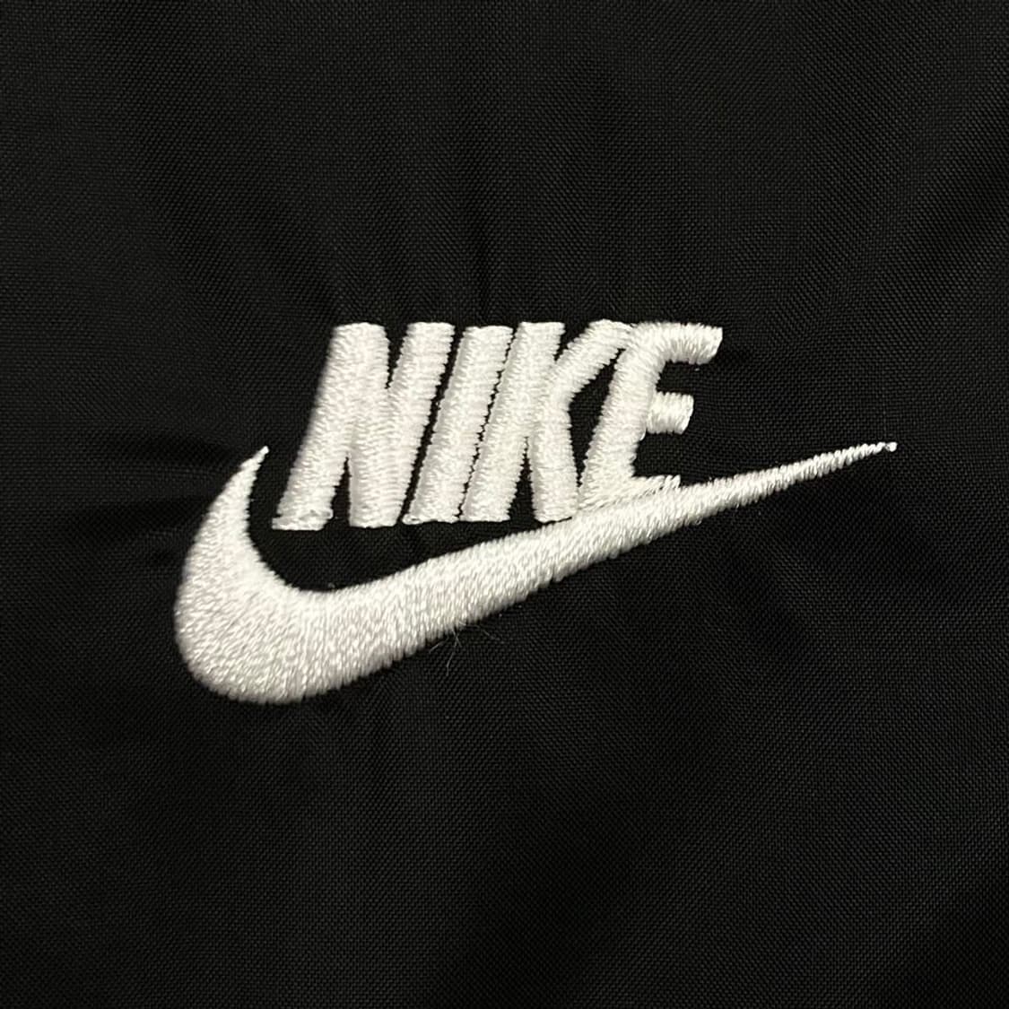 Nike 로고 블랙 우븐 윈드러너 자켓 상품이미지2