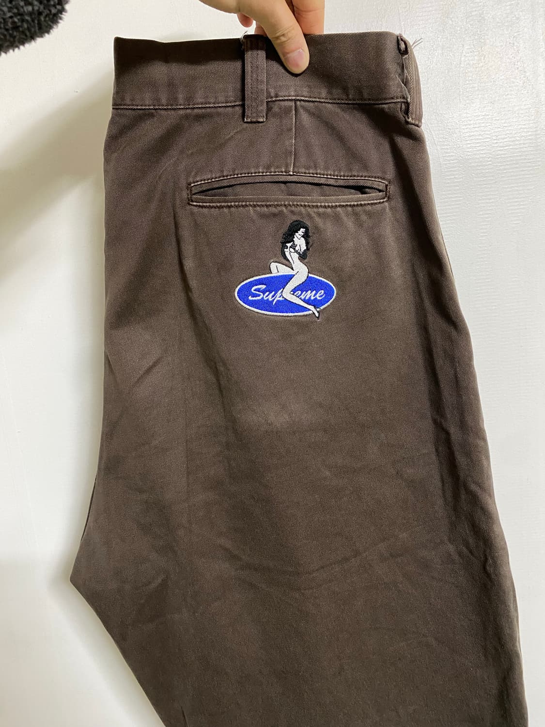 슈프림 핀업치노 브라운 상품이미지6