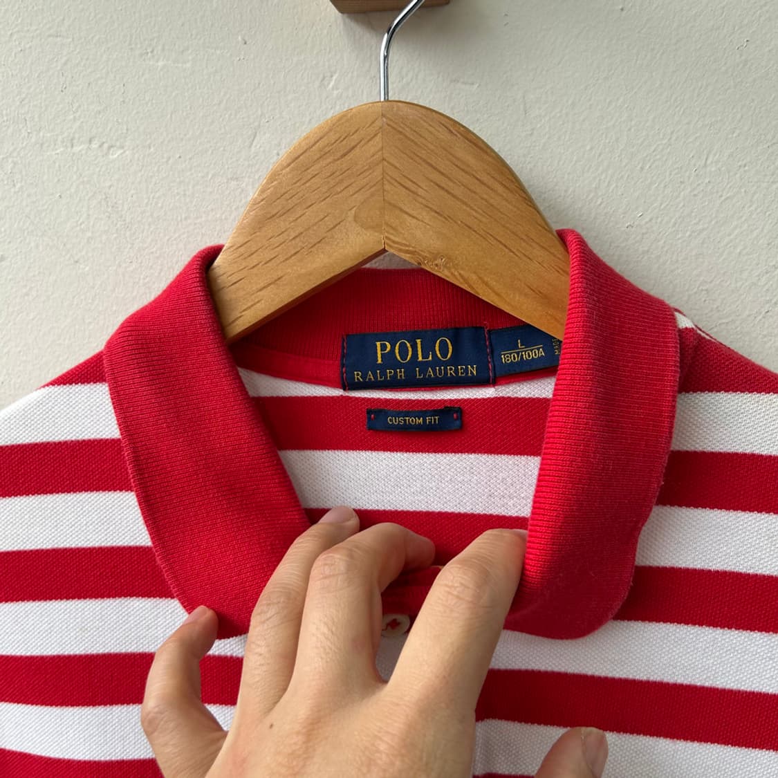 16757 - 폴로 랄프로렌 스트라이프 반팔 카라티 상품이미지3