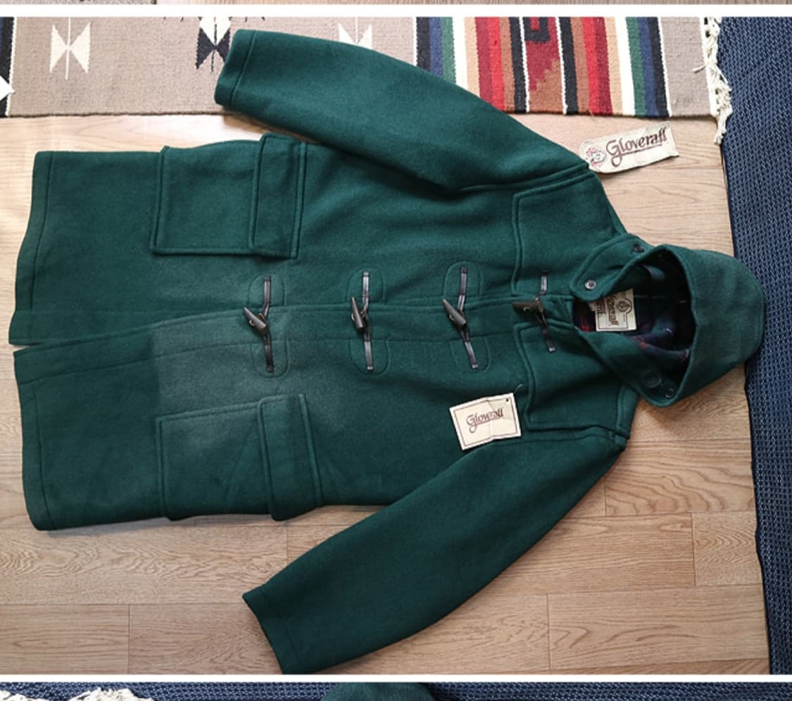 영국산 gloverall 글로버올 더플코트 미사용 색바램

미사용 상품이미지2