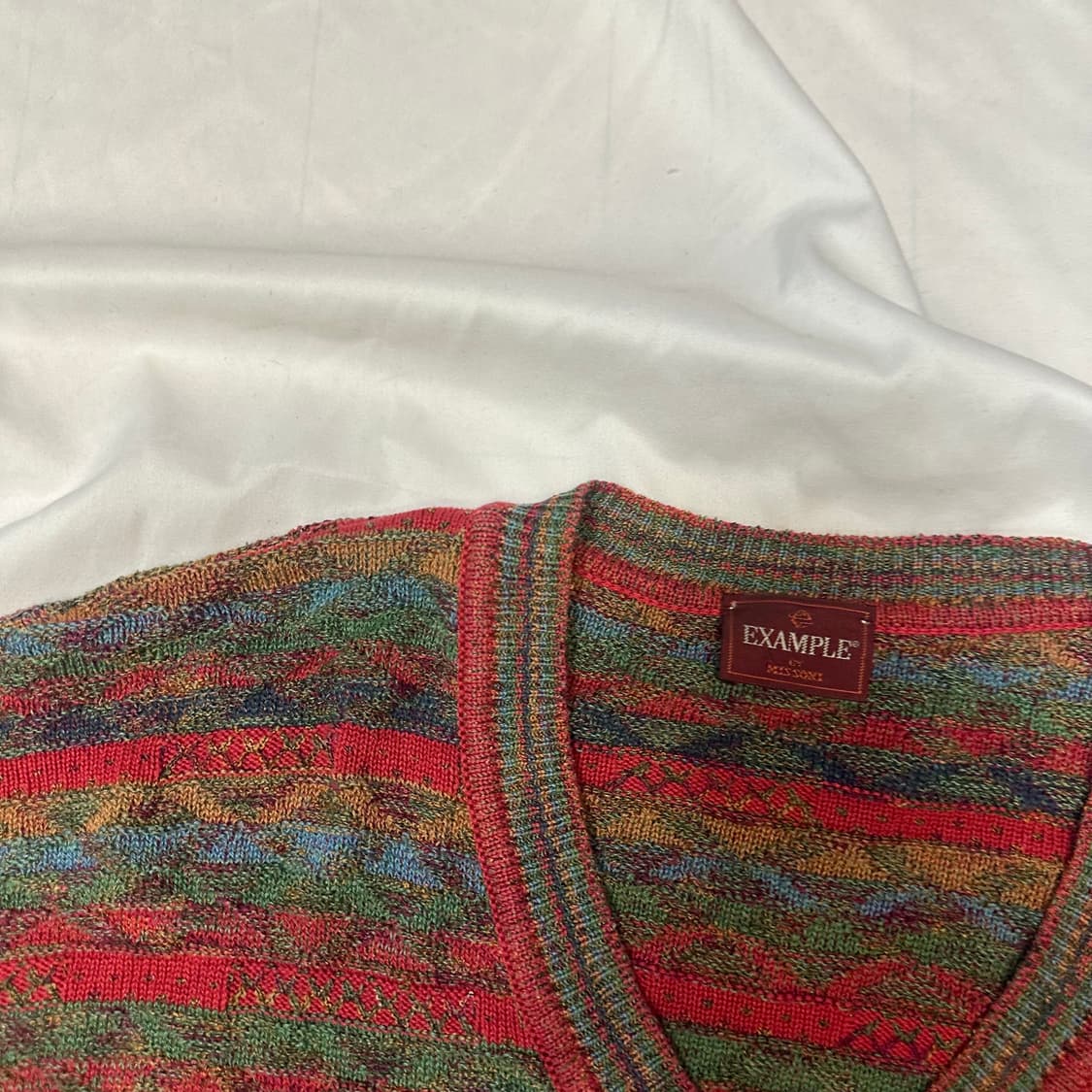 미쏘니 빈티지 케이블패턴니트 L 상품이미지3