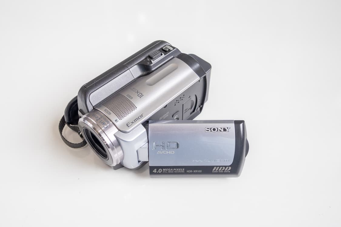 Sony HDR XR100 / 빈티지 디지털 캠코더 에 상품이미지1