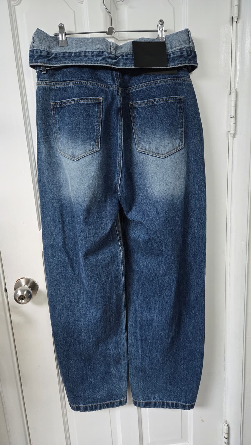 신앤리 디테쳐블 더블데님팬츠 상품이미지5