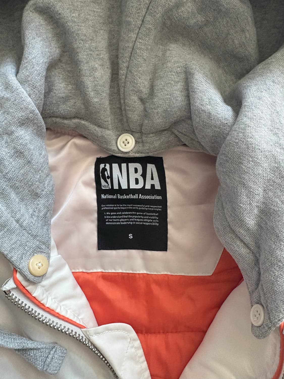 NBA 시카고 불스 오버핏 항공 점퍼 상품이미지4