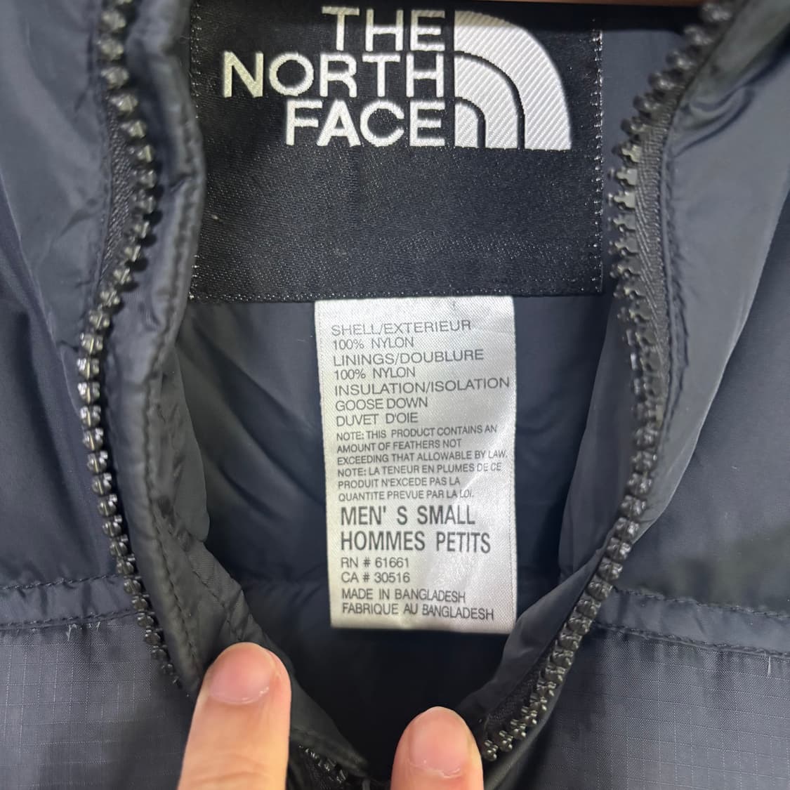 노스페이스 800 눕시 무광 구스다운 패딩 상품이미지3