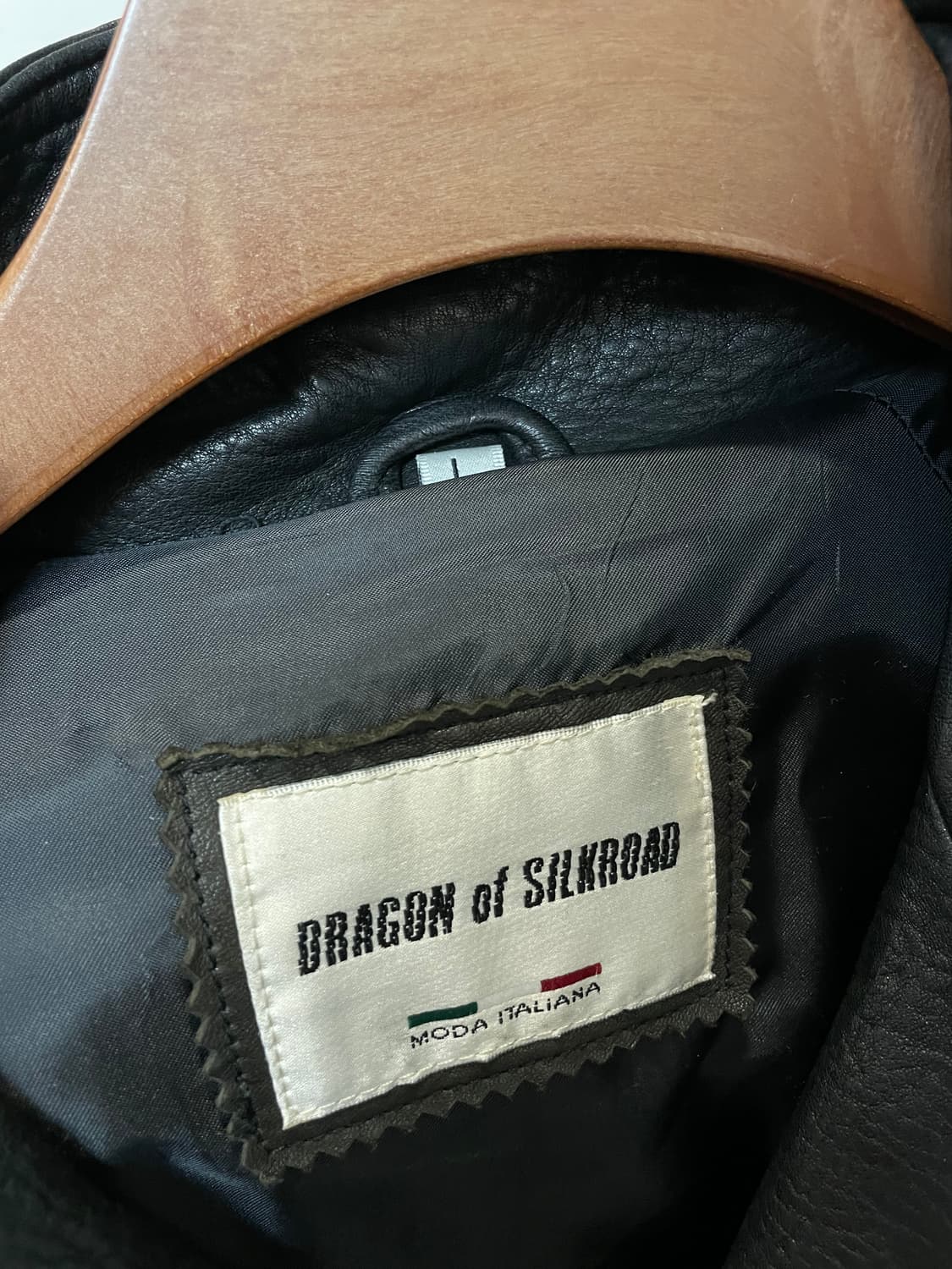 (L) Dragon of Silkroad 양가죽 피코트 자켓 상품이미지4