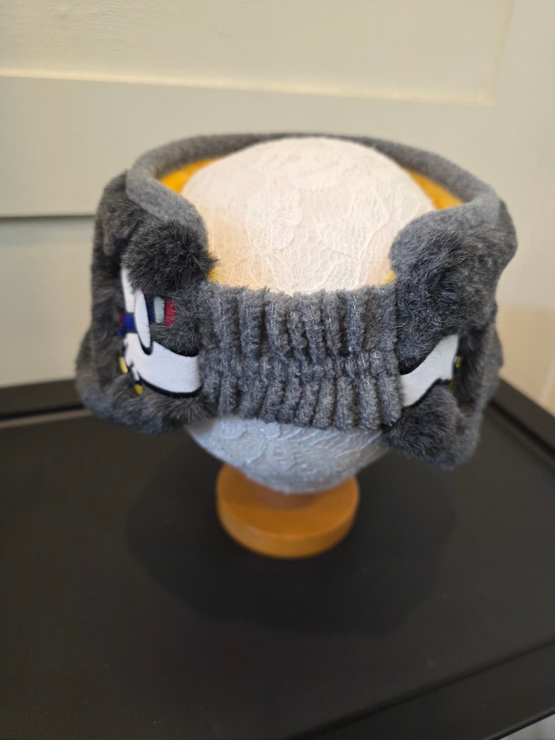 루이 카스텔 퍼 배색  윈터썬캡 골프모자 상품이미지2