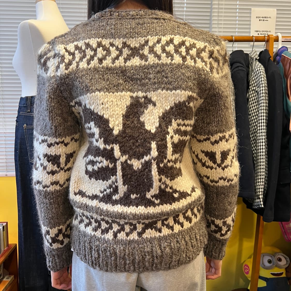 [Japanese Vintage] 100% 헤비울 스웨터 상품이미지4