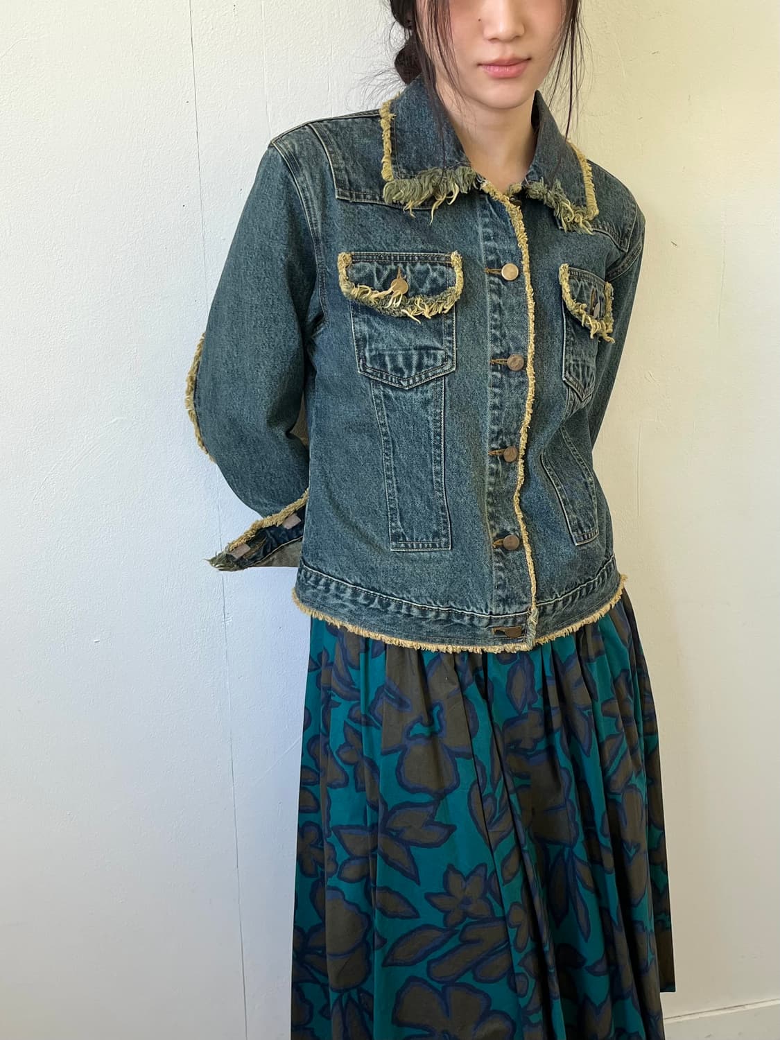 CHACON BLUE 데님 자켓 상품이미지3