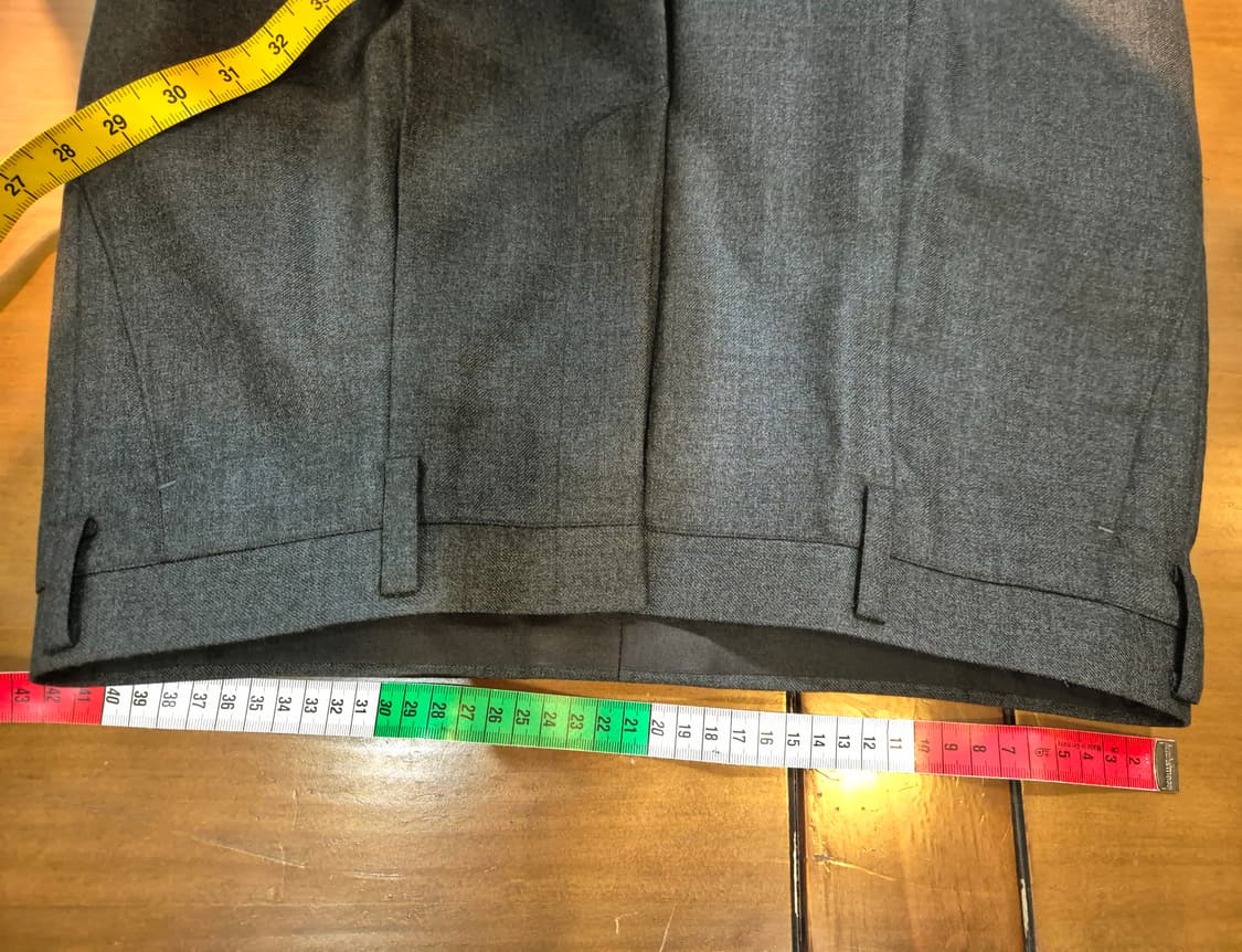 F/W(추동) 그레이 울팬츠 상품이미지2