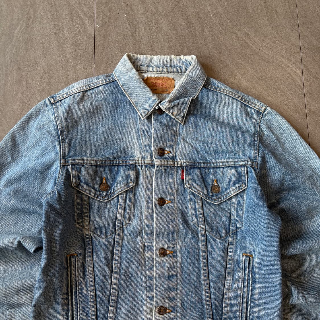 90s 90년대 미국 생산 리바이스 데님 자켓  상품이미지3