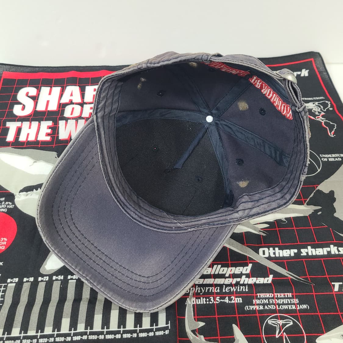 디스퀘어드2 빈티지 데미지 워싱 썬페이딩 모자 볼캡 상품이미지8