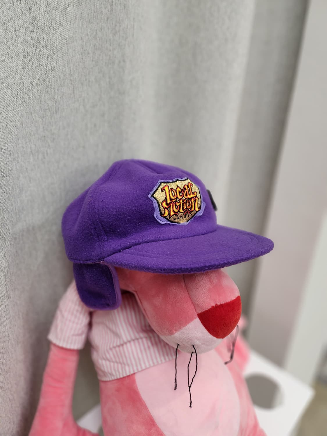 Vintage Local Motion logo earflap hat 상품이미지3