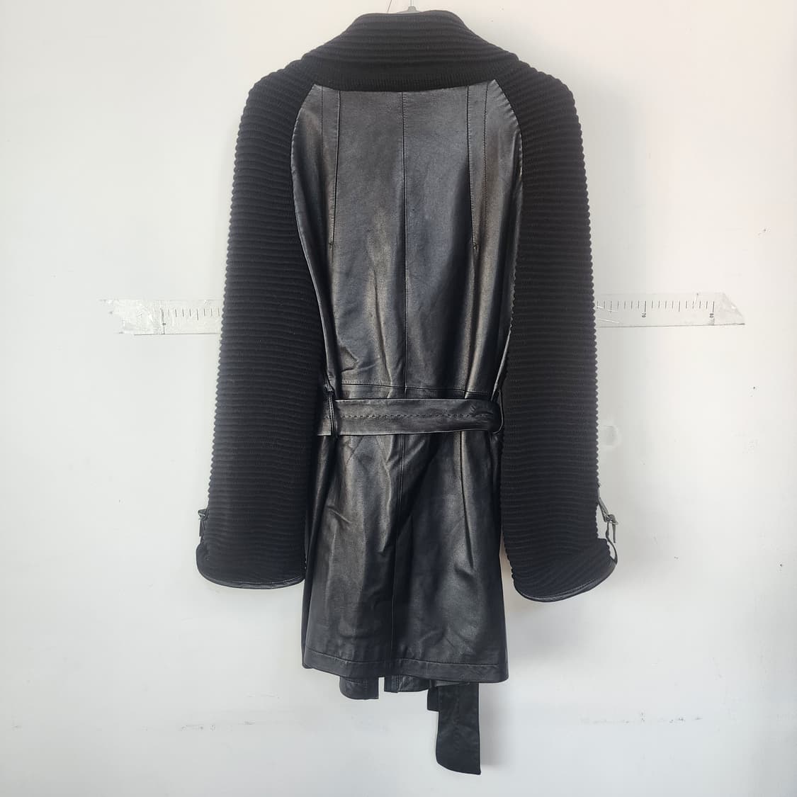 명품 이태리 가죽 트리밍 자켓 상품이미지9