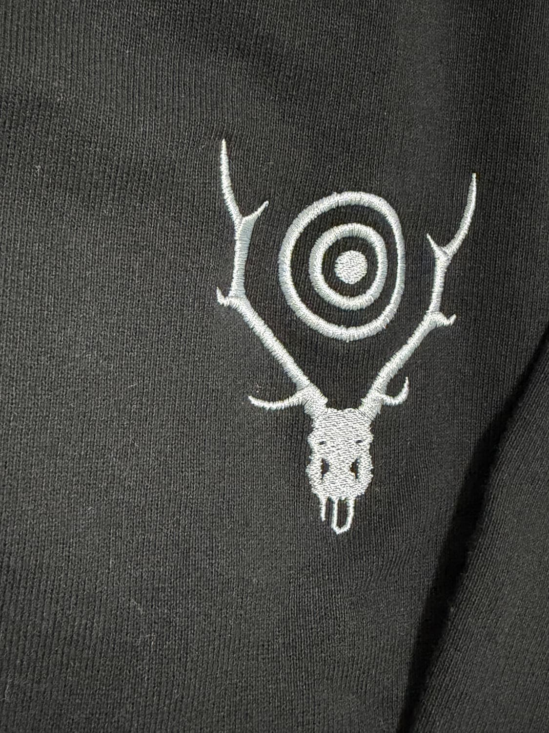 [L]남이서팔 s2w8 오바사이즈 크루넥 맨투맨 블랙 새상품 상품이미지3