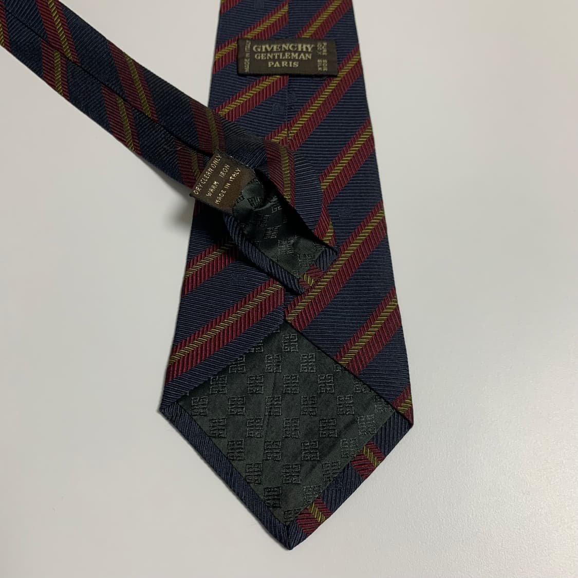 지방시 스트라이프 명품넥타이 로고플레이 A+등급 9.4cm 상품이미지6