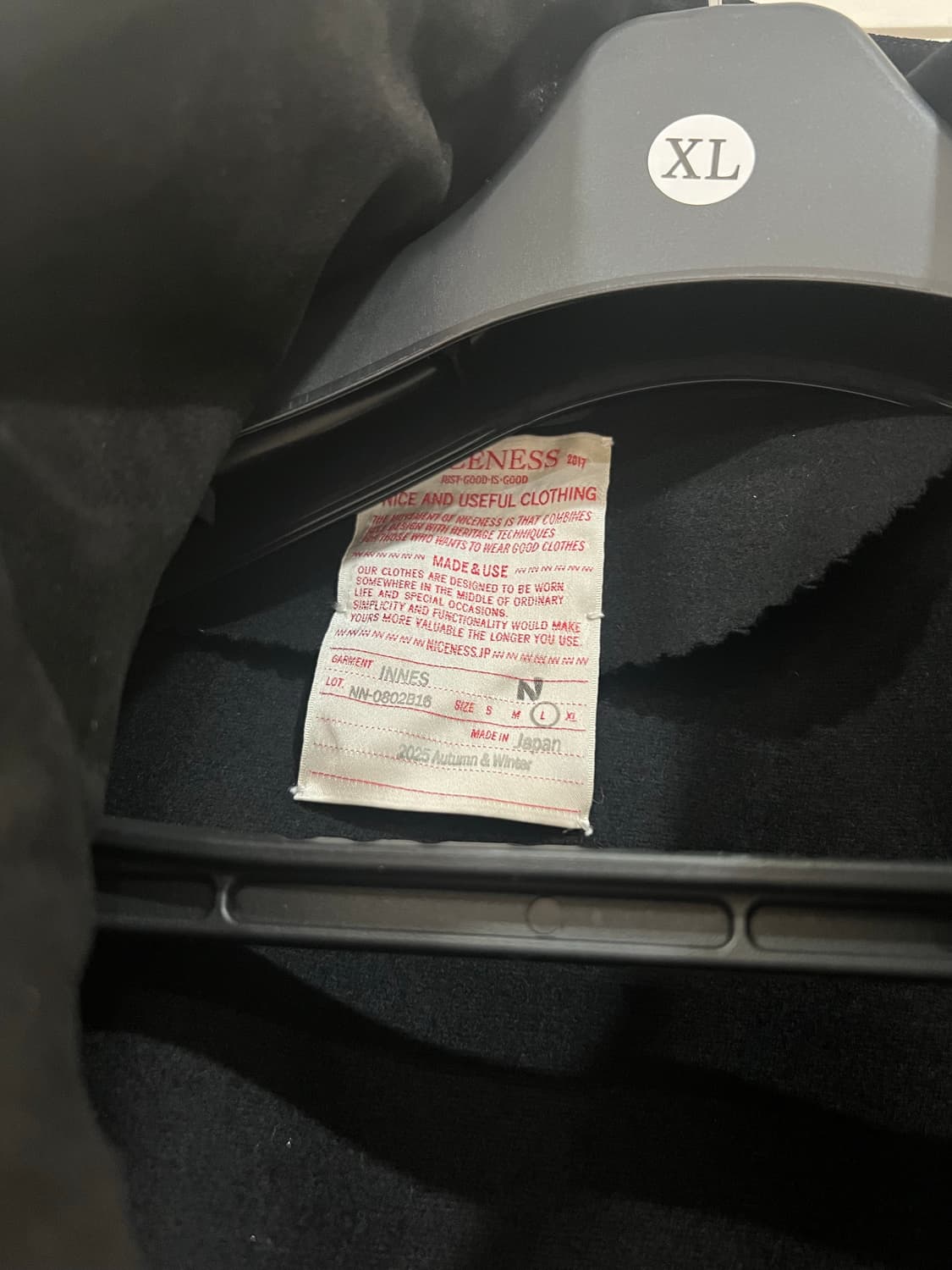 niceness/iness/dark navy/L 상품이미지2